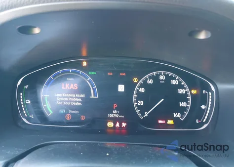 2021 Honda Insight Touring из США, поврежденный, VIN 19XZE4F91ME008742